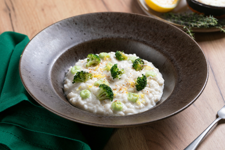 Risotto mit Brokkoli und Pecorino