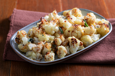 Blumenkohl aus der Heißluftfritteuse