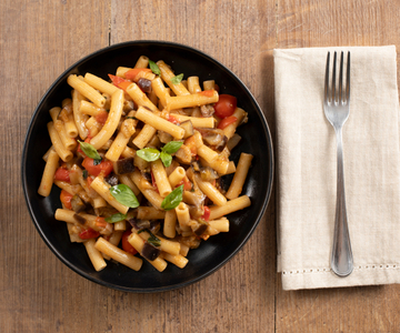 Pasta mit Auberginen