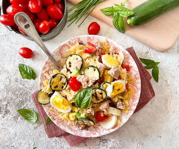 Nudelsalat mit Thunfisch