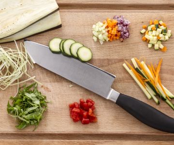 Wie man Gemüse schneidet