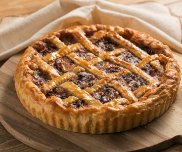 Herzhafte Torte mit Radicchio und Gorgonzola