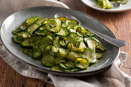 Gebratene Zucchini