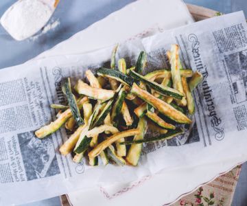 Frittierte Zucchini