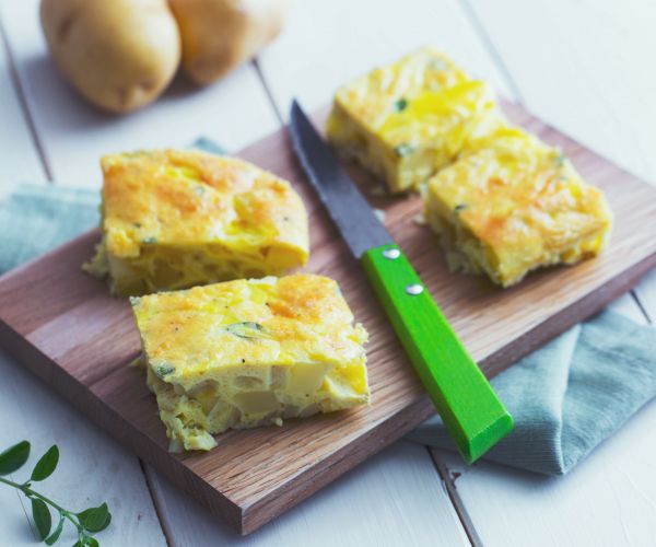 Kartoffelomelett im Ofen