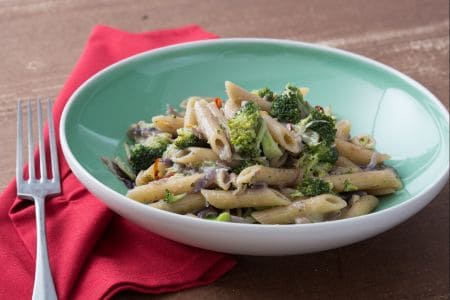 Nudeln mit Sardinen und Brokkoli