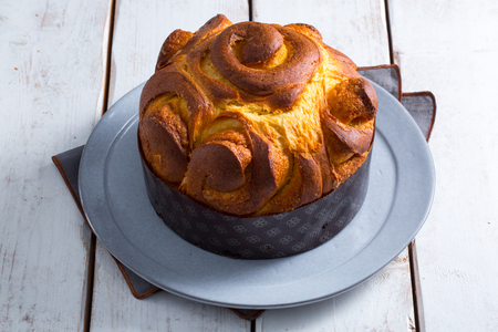 Rosenkuchen mit Sauerteig