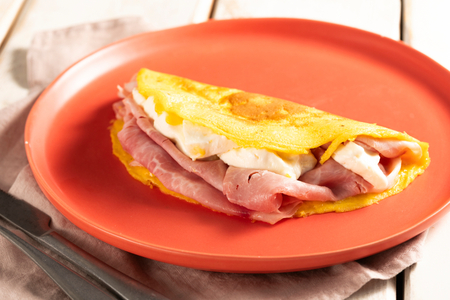 Schinken-Käse-Omelett