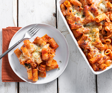 Nudeln nach Pizzaiola-Art