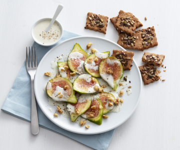 Feigen-Carpaccio mit Gorgonzola