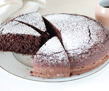 Schokoladenkuchen ohne Milch