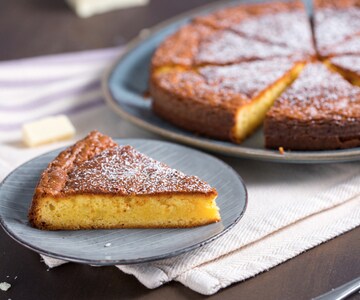 Weiße Schokoladen-Tenerina-Kuchen
