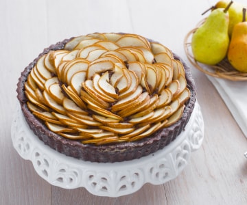 Birnen-Schokoladen-Tarte