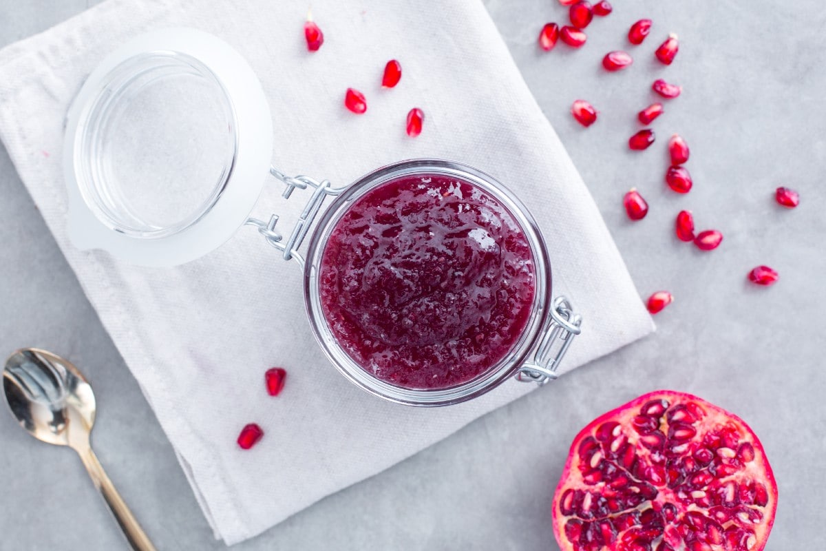 Granatapfelmarmelade