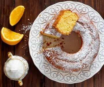Orangenkranzkuchen