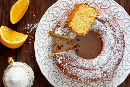Orangenkranzkuchen