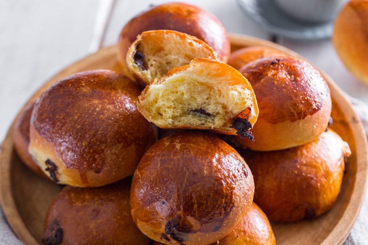 Schokoladen-Brioche