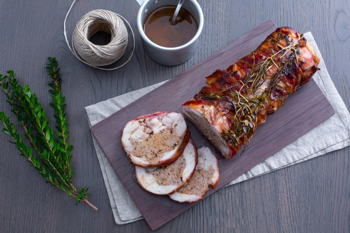 Kaninchenroulade