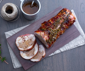 Kaninchenroulade