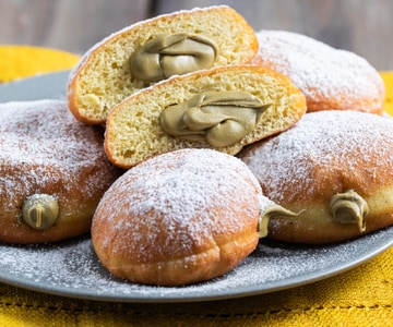 Pistazien-Bomboloni