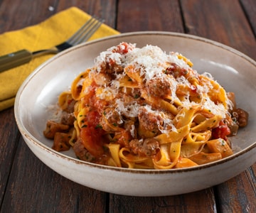 Tagliatelle nach Jägerart