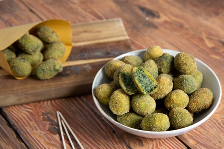 Vegetarische Ascolaner Oliven