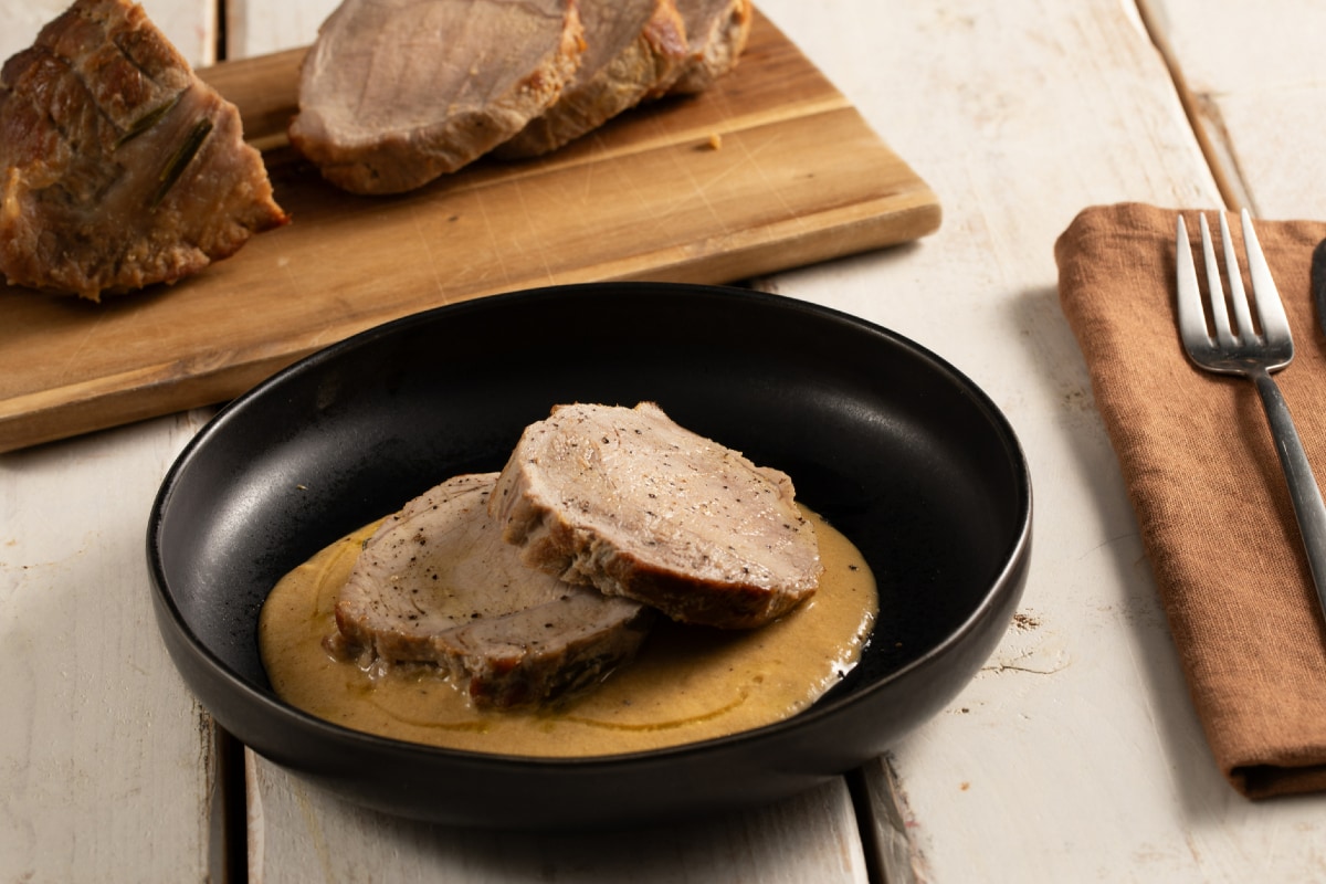 Kalbsbraten im Topf