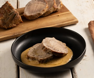 Kalbsbraten im Topf