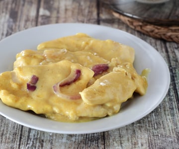Hähnchenbrust mit Curry