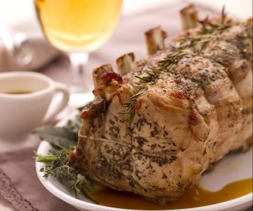 Schweinebraten mit Bier