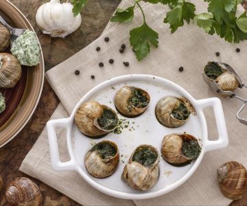 Schnecken auf Burgunder Art