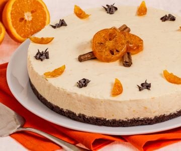 Orangen-Zimt-Käsekuchen