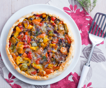 Ratatouille-Tarte