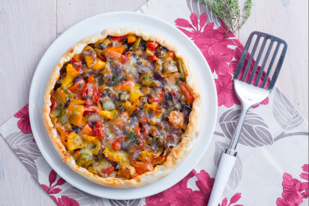 Ratatouille-Tarte