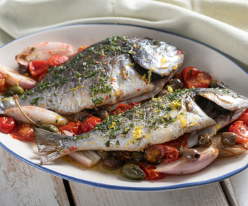 Dorade aus der Heißluftfritteuse