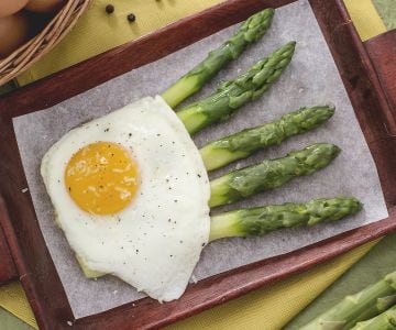 Spargel auf Mailänder Art