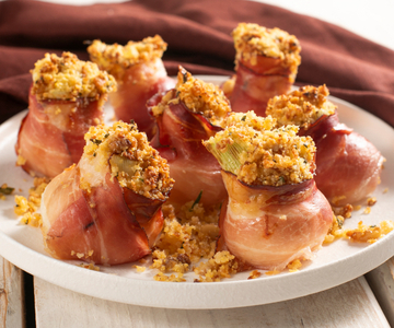 Frühlingszwiebel-Röllchen