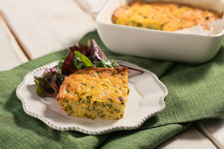 Ofen-Frittata mit Spargel und Ricotta