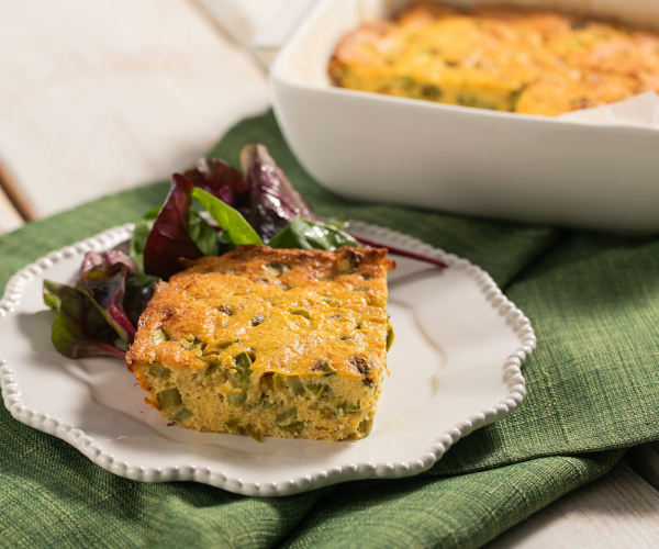 Ofen-Frittata mit Spargel und Ricotta