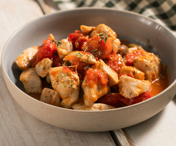 Mediterrane Hähnchenstücke