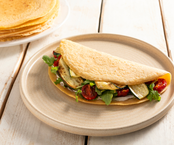 Linsen-Crêpes
