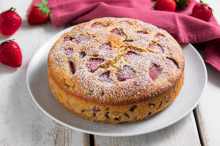 5-Minuten-Erdbeerkuchen