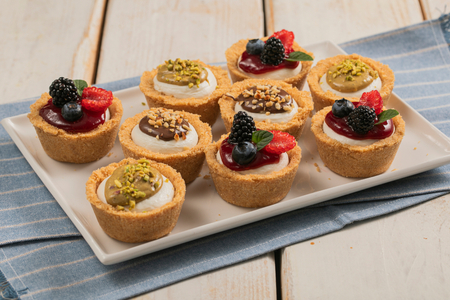 Mini-Cheesecakes ohne Backen