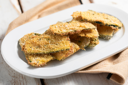 Knusprige Zucchini