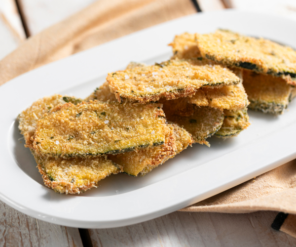 Knusprige Zucchini