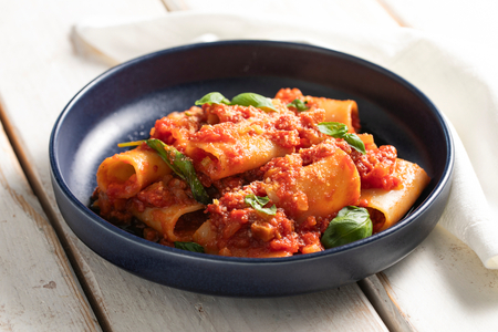 Paccheri alla napoletana