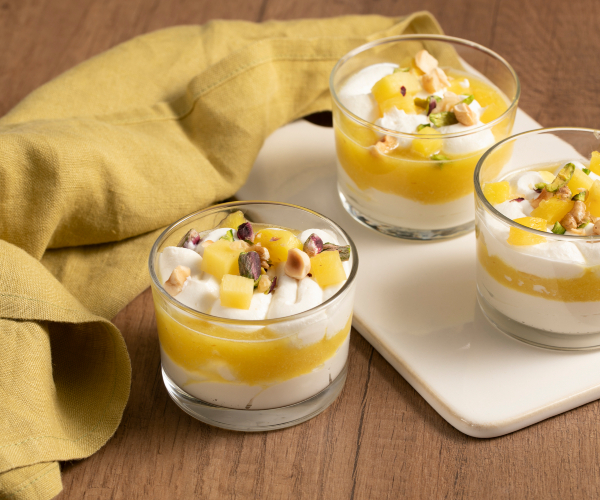 Ricotta-Ananas-Mousse
