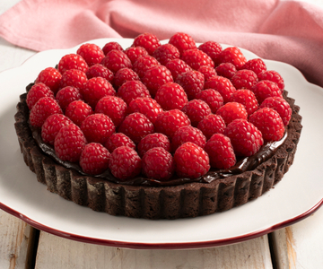 Schoko-Himbeer-Tarte
