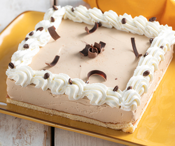 Cappuccino-Schnitte