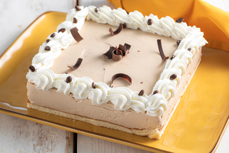 Cappuccino-Schnitte